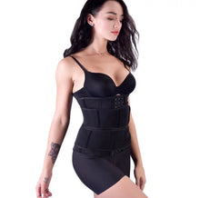 Black DollLife Waist Trainer w/Meal Plan